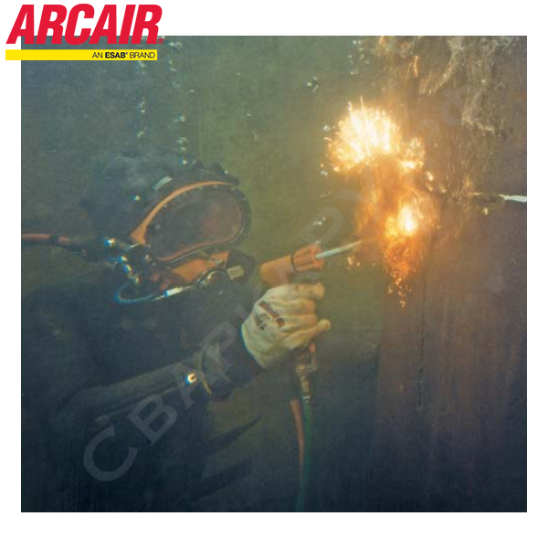 Arcair предлагает широкий спектр электродов для подводной сварки и резки