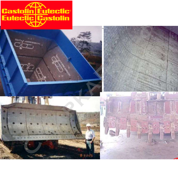 Износостойкие биметаллические плиты Castolin CDP для защиты от абразивного износа и эрозии