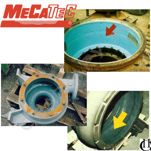 Двухкомпонентные полимерные материалы Castolin MeCaTec® - Примеры применения